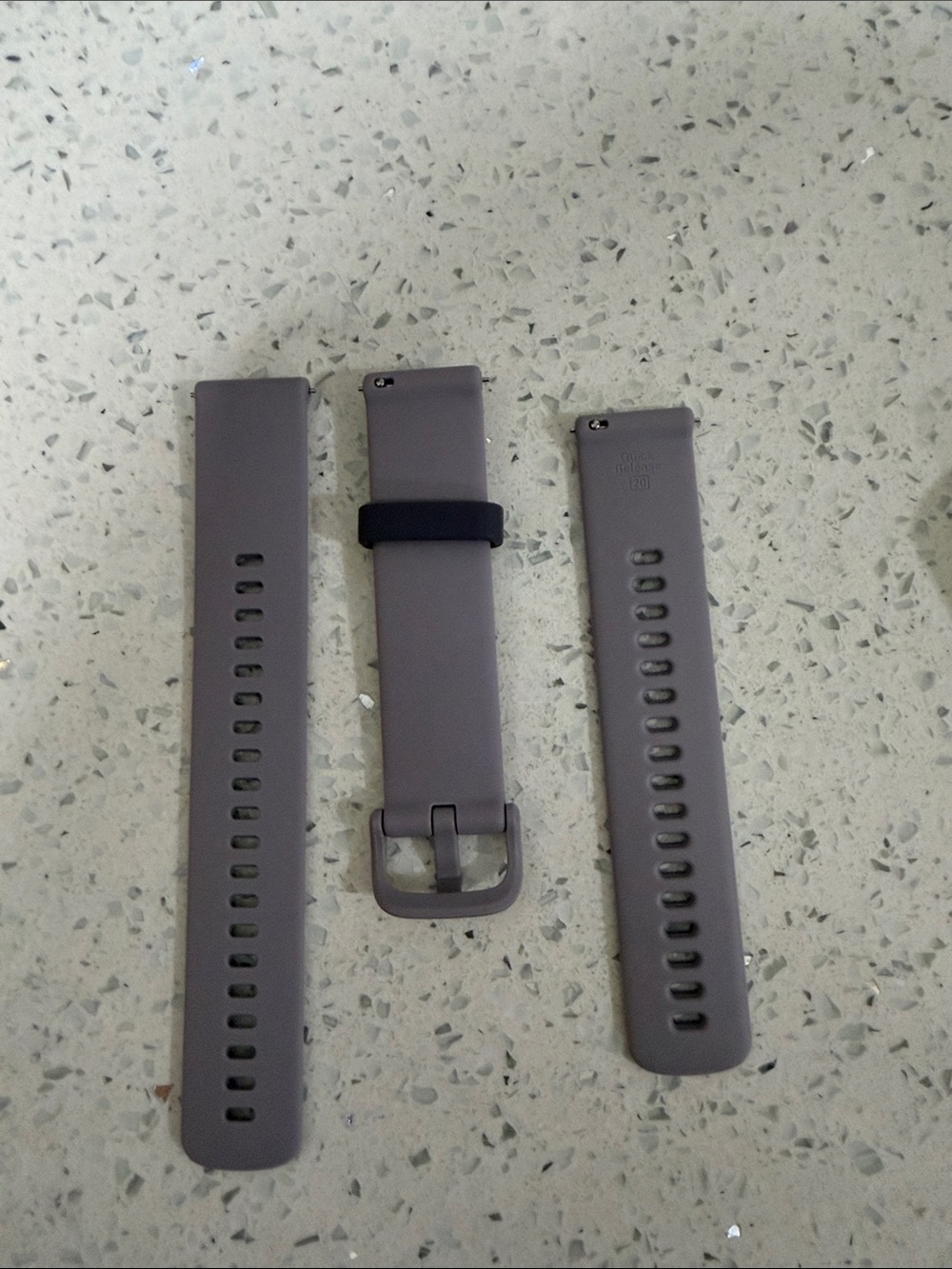 garmin Orchid Purple 20mm Silicone Accessory Band